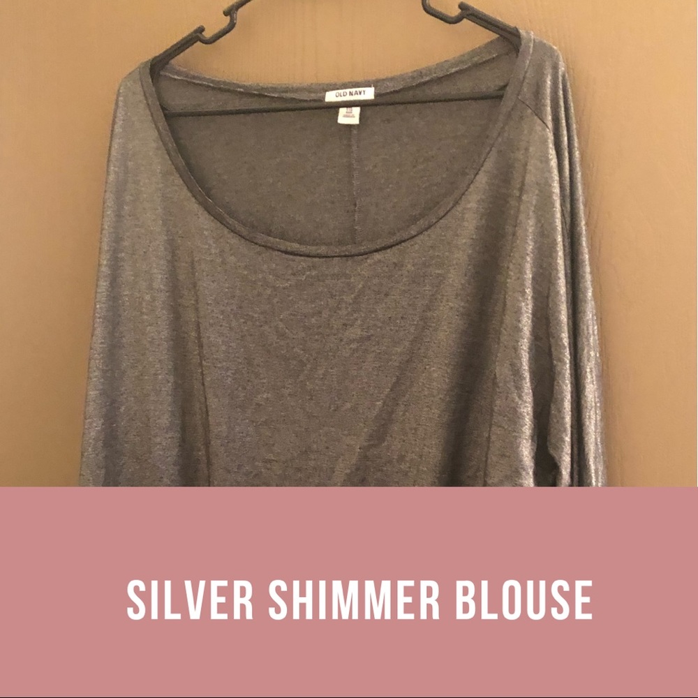 Silver Shimmer Blouse